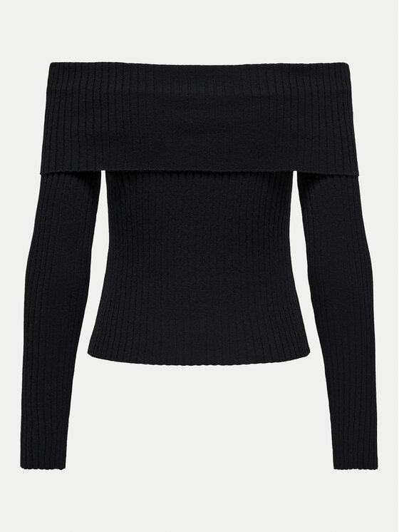 JDY JDY Blúz Liva 15336133 Fekete Slim Fit