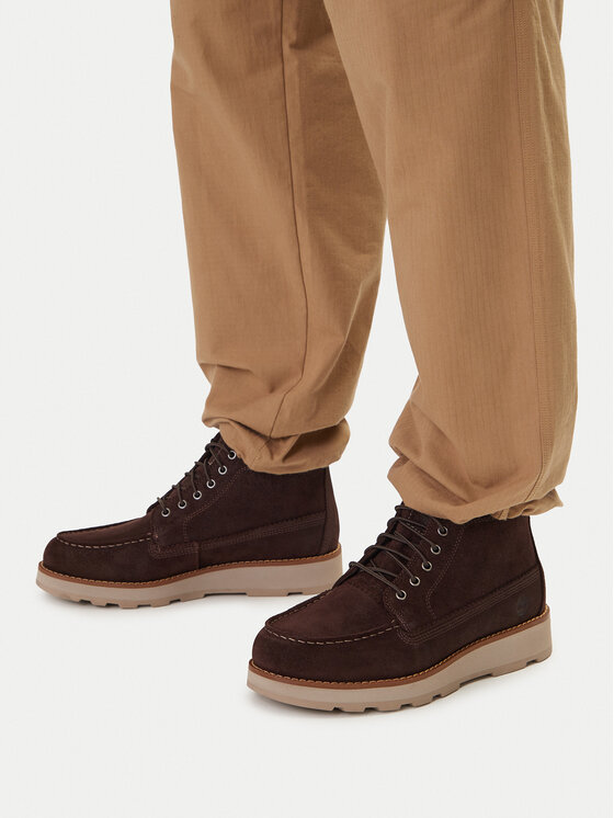 Timberland Timberland Schnürschuhe Britton Mills Chukka TB0A6CEPEIV1 Braun