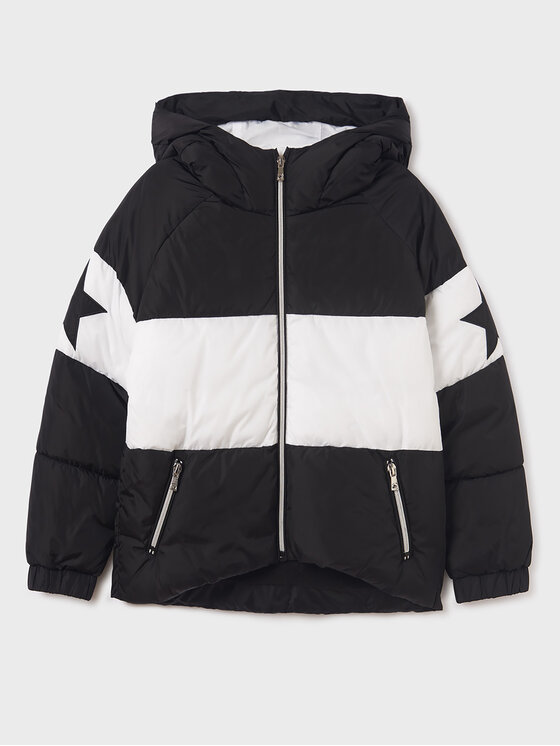 Mayoral Mayoral Зимно яке 7.418 Черен Regular Fit