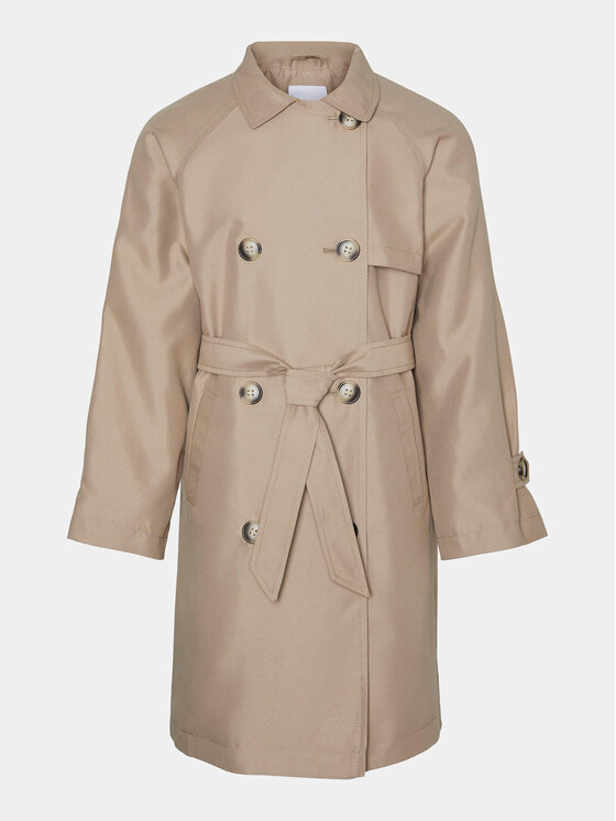 Vero Moda Girl Vero Moda Girl Trench Doreen 10302607 Bež Regular Fit