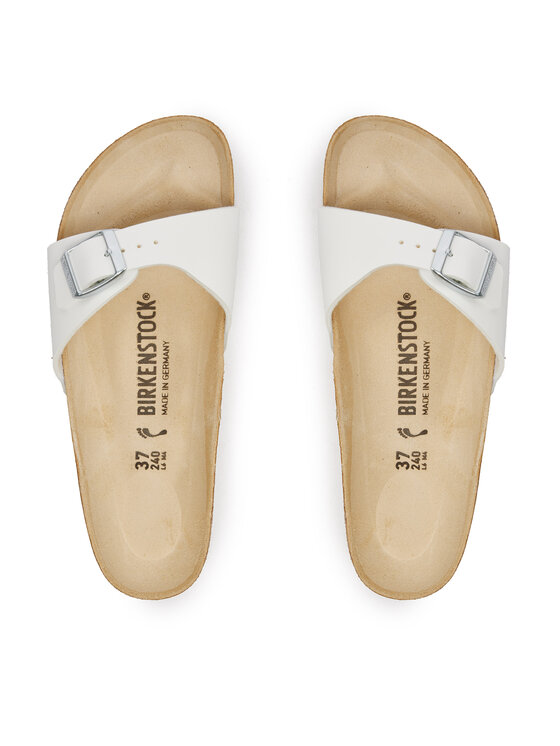 Birkenstock Birkenstock Klapki Madrid 0040733 Biały