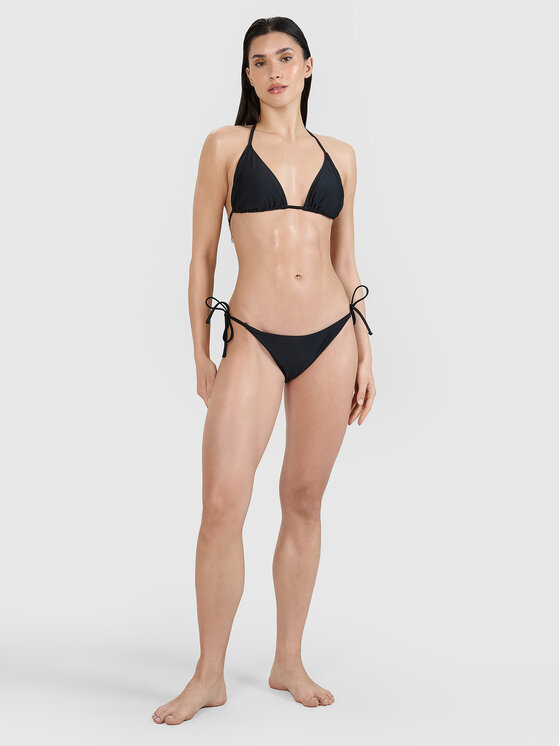 4F 4F Dół od bikini BEACHWEAR BASIC Czarny