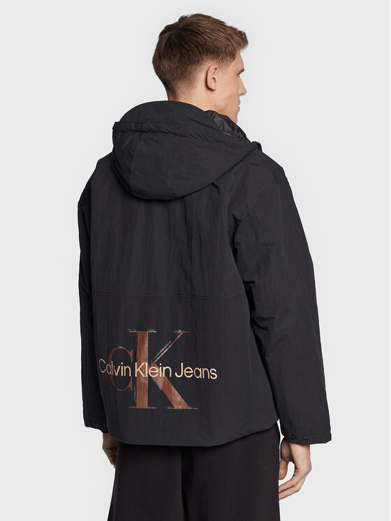 Calvin Klein Jeans Calvin Klein Jeans Μπουφάν μεταβατικό J30J322502 Μαύρο Regular Fit