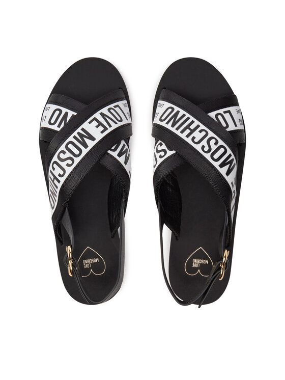 LOVE MOSCHINO LOVE MOSCHINO Szandál JA16412G0IIX210A Fekete