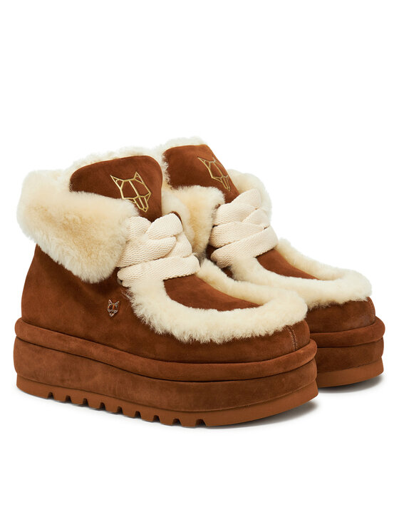 Naked Wolfe Naked Wolfe Śniegowce Bambi Brązowy