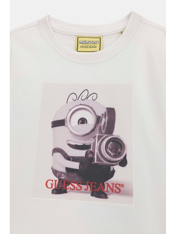 Guess Kids Guess Kids T-Shirt 183592 Bílá Classic Fit