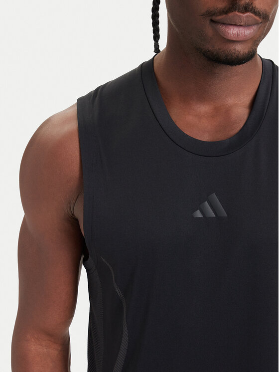adidas adidas Технічна футболка Airchill Intensity KT3257 Чорний Slim Fit