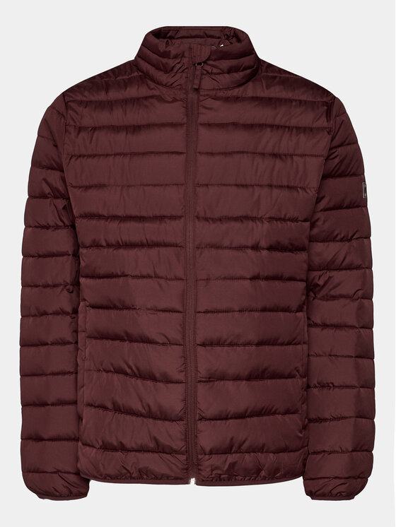 Gap Geacă din puf 724654-02 Vișiniu Regular Fit