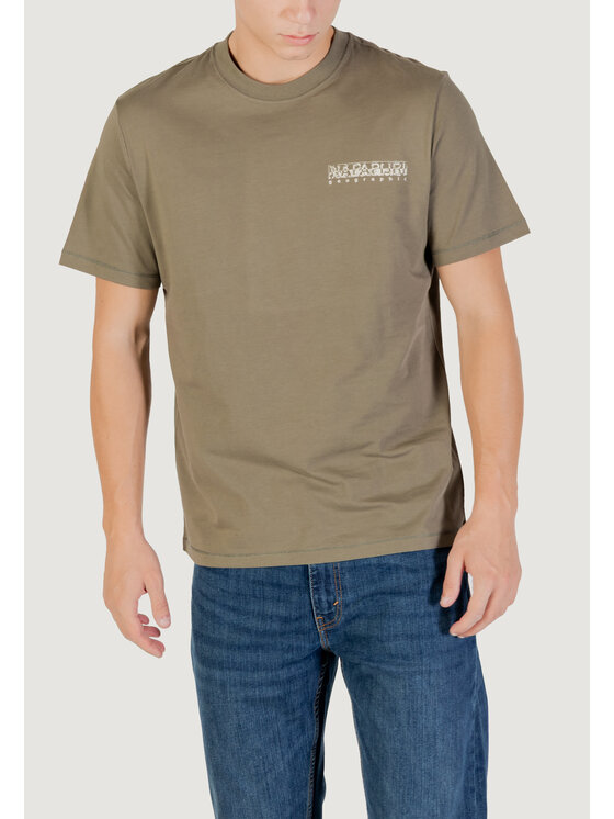 Napapijri Napapijri T-shirt S-TURRACH SS Verde Casual Fit