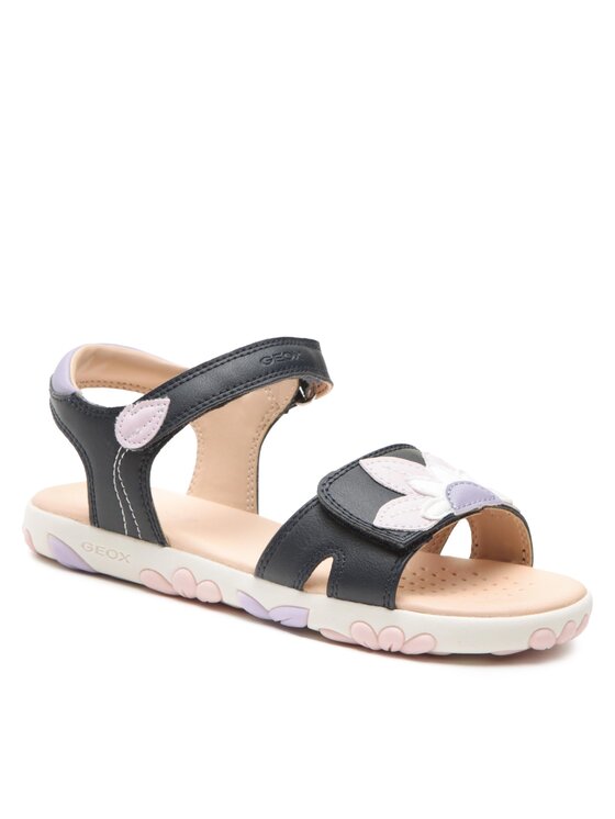 Geox Sandales J Sandal Haiti Girl J358ZA000BCC0694 D Bleu marine