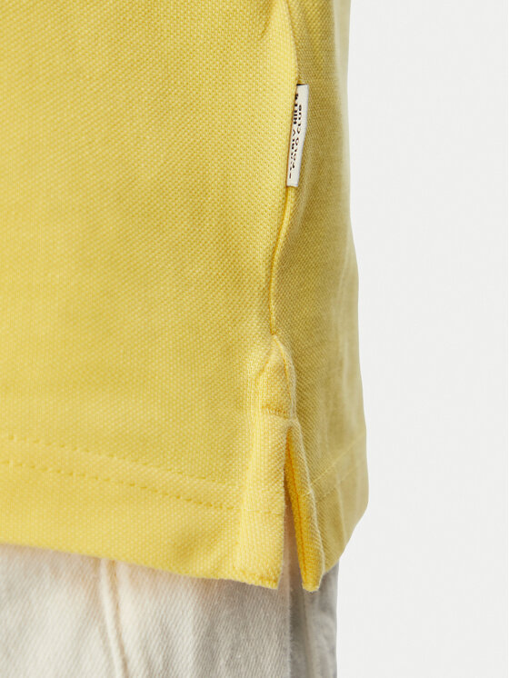 Beverly Hills Polo Club Beverly Hills Polo Club Polo P-SS26M-P42560_BBU Κίτρινο Regular Fit