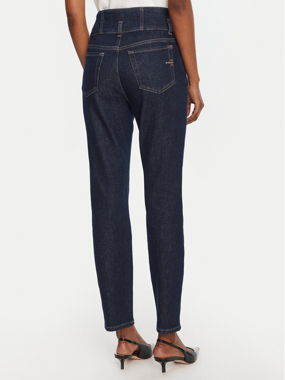 PINKO PINKO Traperice Scarlet 105718 A2UP Tamnoplava Slim Fit