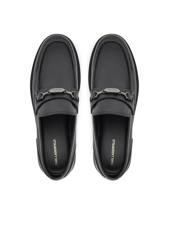KARL LAGERFELD KARL LAGERFELD Mokasíny Kingston KL12215 Černá
