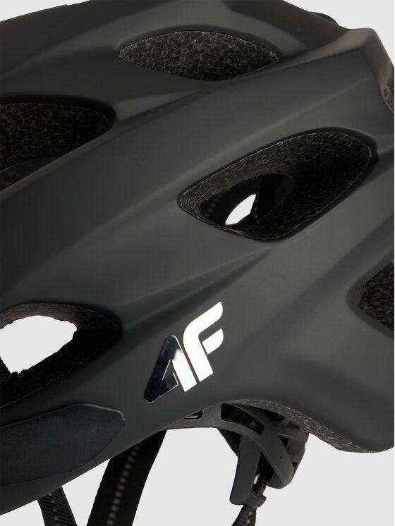 4F 4F Kask rowerowy 4FWSS26AHELU135-20S Czarny