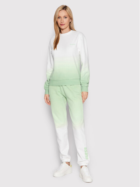 Pantaloni da tuta V2YB02 FL04Z Verde Regular Fit