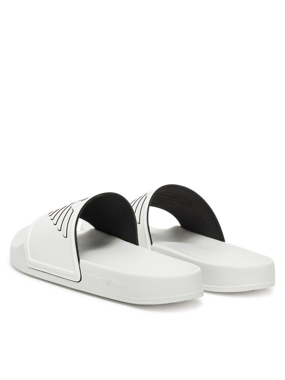 Emporio Armani Emporio Armani Šľapky XVPS11 XR273 T680 Biela