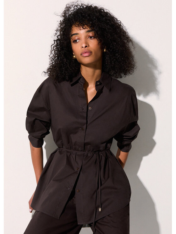 Liu Jo Liu Jo Camicia WA6324T485391109 Marrone Regular Fit