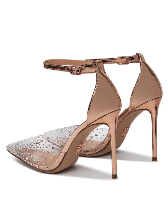 Steve Madden Steve Madden High Heels Ravaged Sandal SM11002564 SM11002564-686 Rosa
