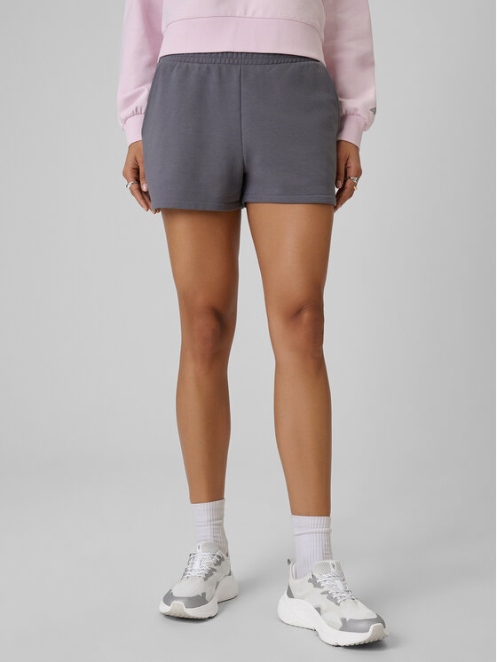 4F 4F Športové kraťasy ESSENTIAL 4 Sivá Regular Fit