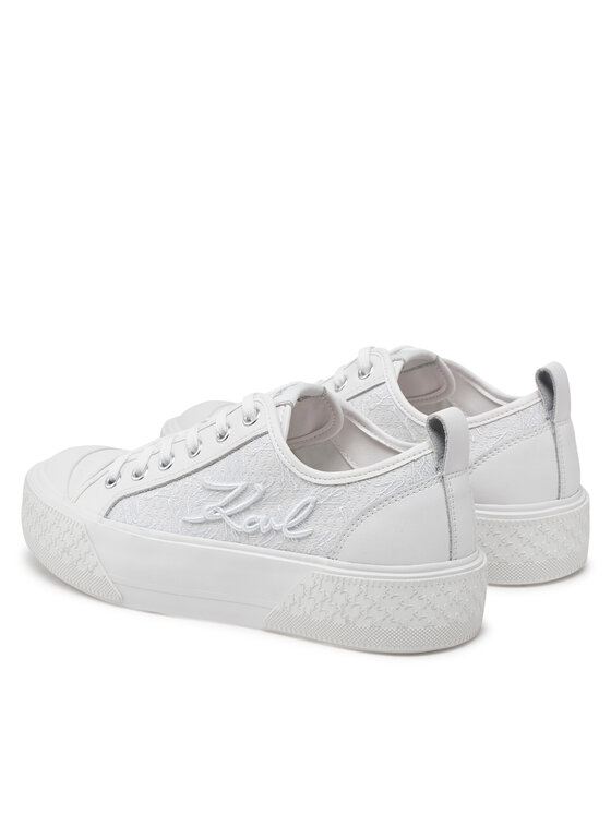 KARL LAGERFELD KARL LAGERFELD Trampki Kampus Max III KL60611F Biały