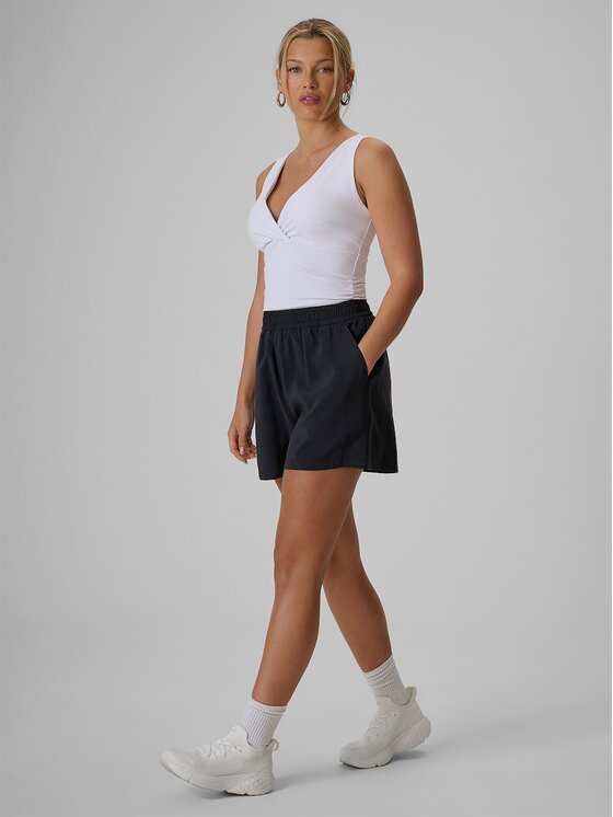 4F 4F Bavlnené šortky 4FRSS26TSHOF0933-20S Čierna Regular Fit