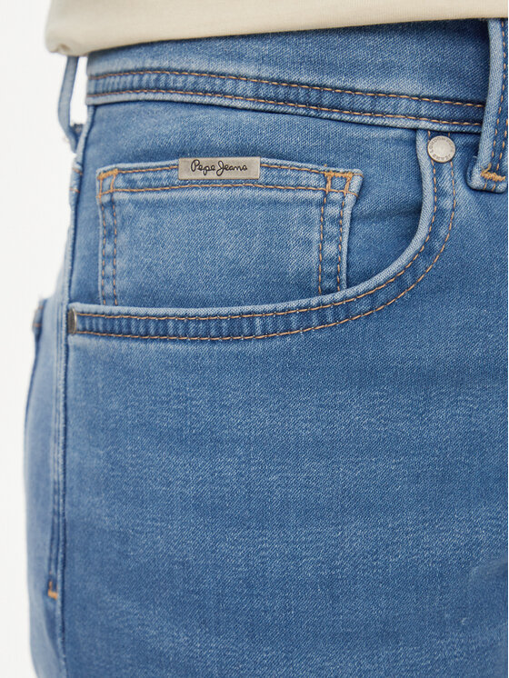 Pepe Jeans Pepe Jeans Traperice PM207389 Plava Slim Fit