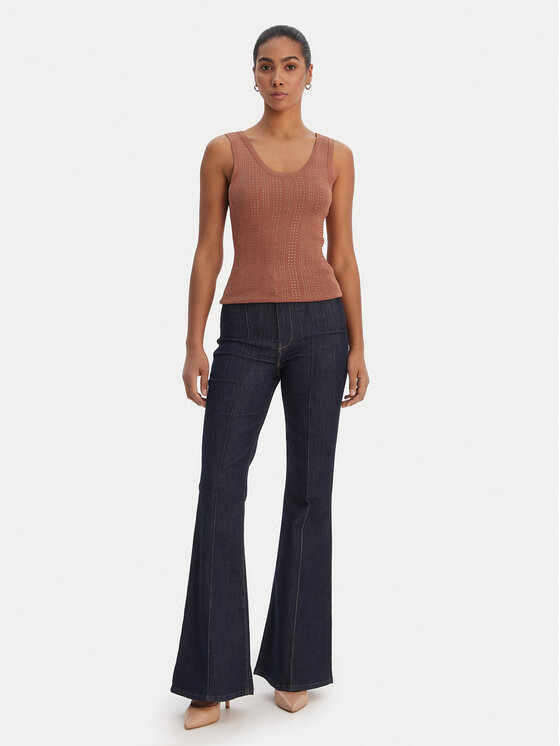 Fracomina Fracomina Topiņš FR26ST4005K524R9 Brūns Slim Fit