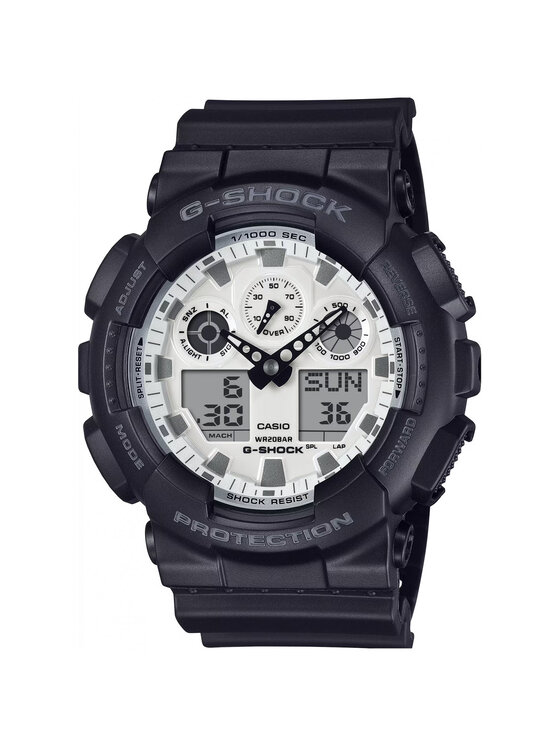 Casio Casio Zegarek GA-100WD-1AER Czarny