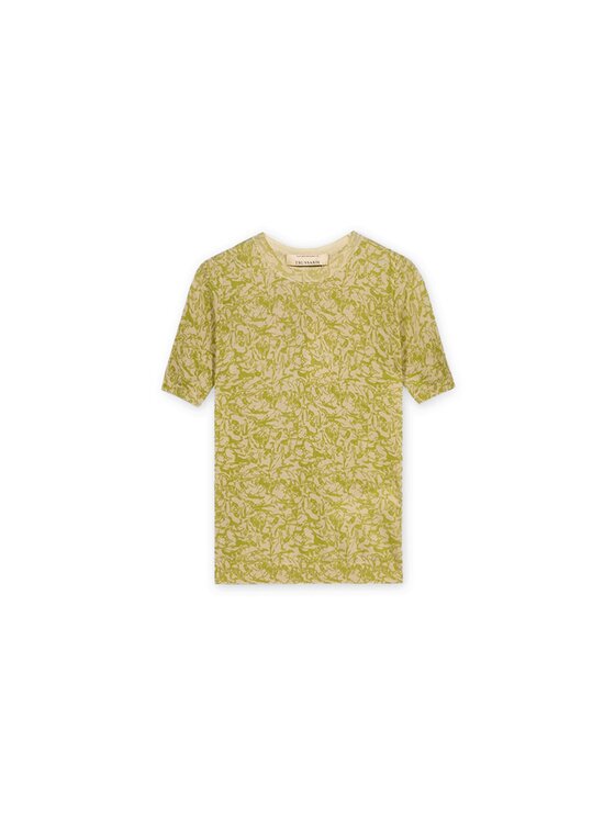 Trussardi Trussardi T-Shirt M7856001205N0JD Żółty Regular Fit