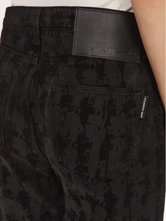 KARL LAGERFELD KARL LAGERFELD Jeansy A1W10015 Czarny Relaxed Fit