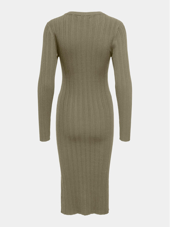 ONLY ONLY Strickkleid Meddi 15311087 Grün Slim Fit