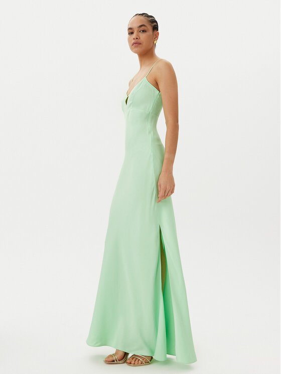 TWINSET TWINSET Официална рокля 251TP2653 Зелен Slim Fit