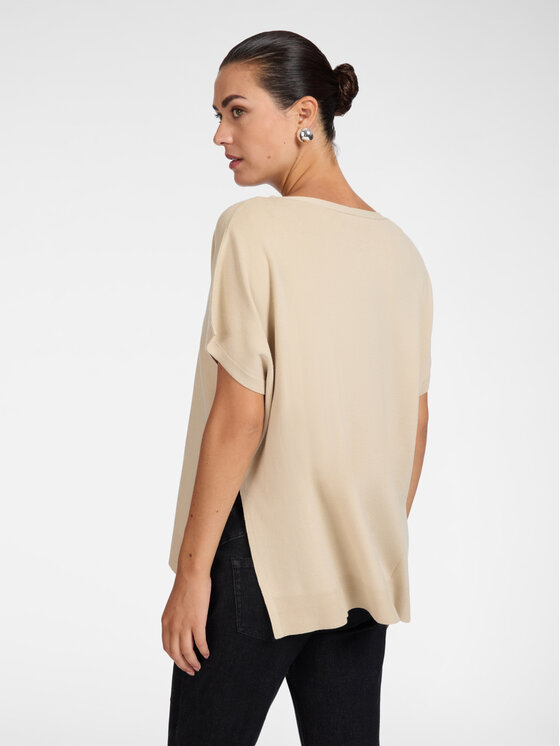 Elena Mirò Elena Mirò Maglione S033E003736N0A2 Crema Regular Fit