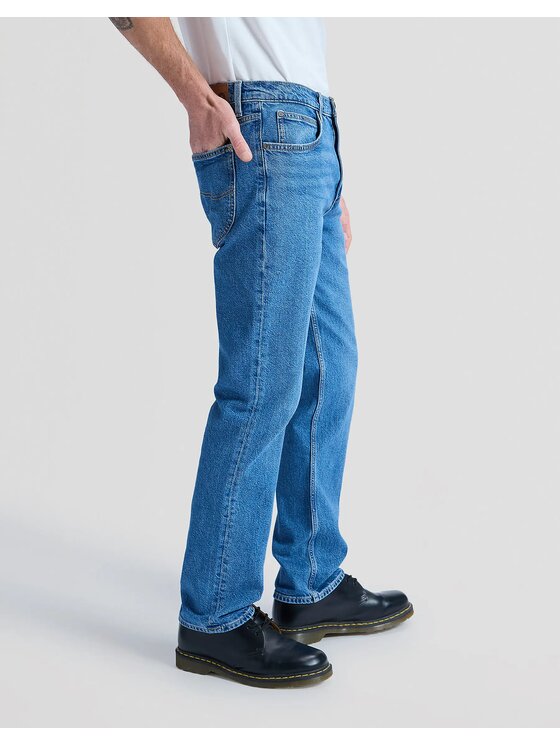Lee Lee Jeansy 5401139395176 Niebieski Casual Fit