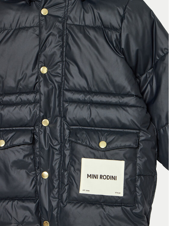 MINI RODINI Mini Rodini Pūkinė striukė 2371010999 Juoda Regular Fit
