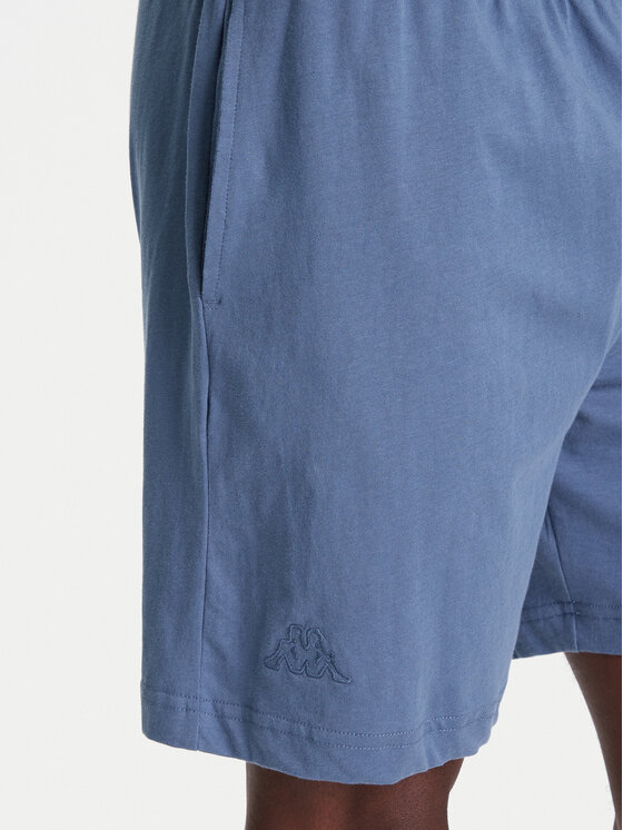 Kappa Kappa Szorty sportowe Logo Korpo Cabas 303HZE0 Niebieski Regular Fit