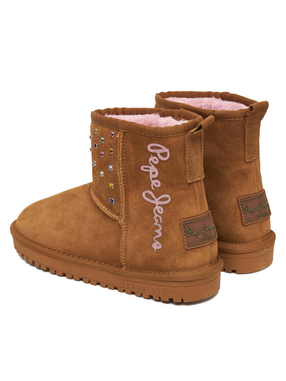 Pepe Jeans Pepe Jeans Sněhule Diss Studs G PGS500006 Hnědá