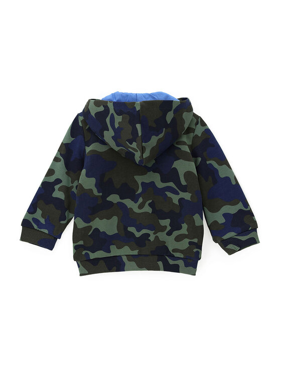 Original Marines Original Marines Majica dugih rukava DCA0647NM Zelena Regular Fit