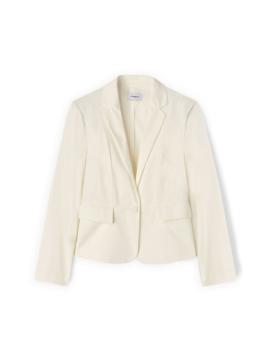 Motivi Motivi Giacca da abito Q066Q001085N011 Bianco Regular Fit