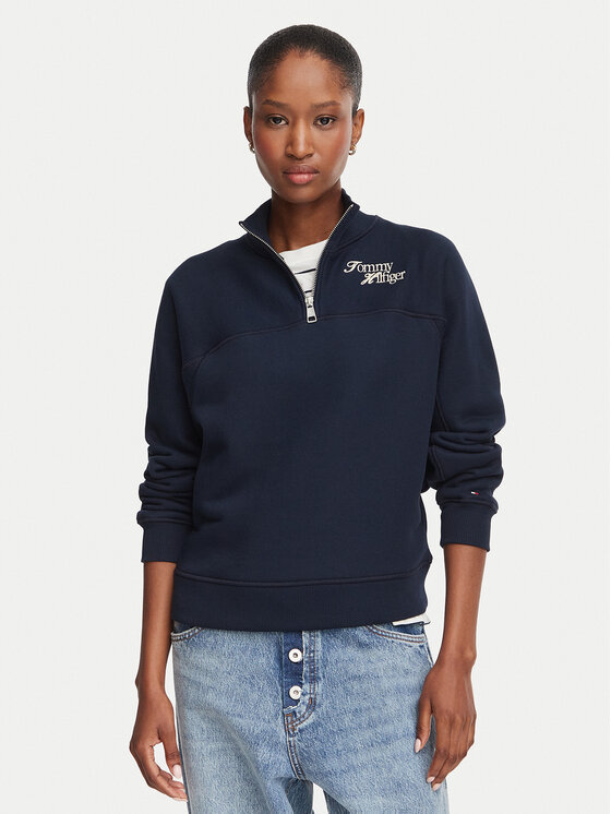Tommy Hilfiger Hanorac WW0WW51878 Bleumarin Regular Fit