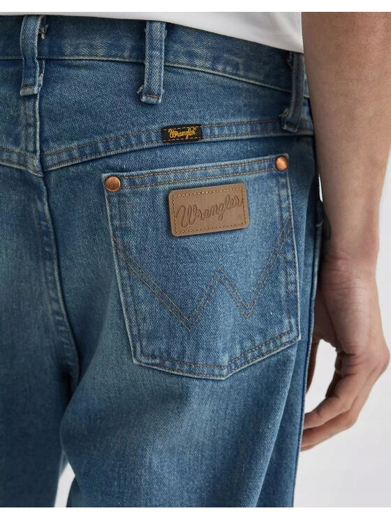 Wrangler Wrangler Jeans 13MWZ Men's Western Zipper Blu Basic Fit