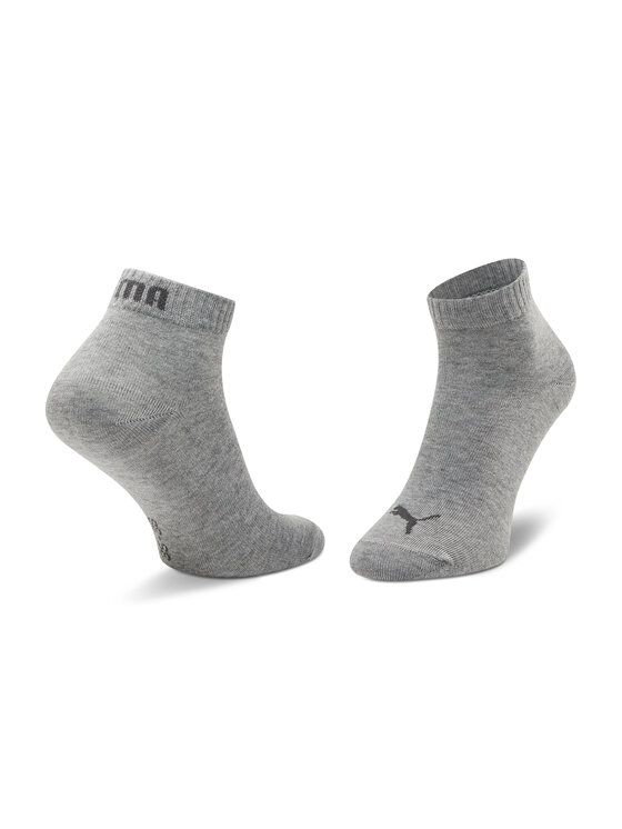 Puma Puma Zestaw 3 par niskich skarpet unisex 271080001 Szary