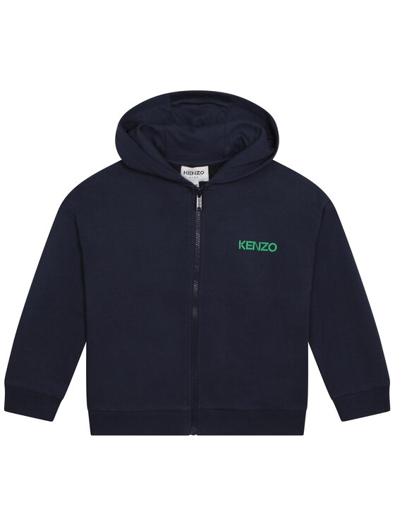 Kenzo Kids Džemperis ar kapuci K25761 S Tumši zils Regular Fit