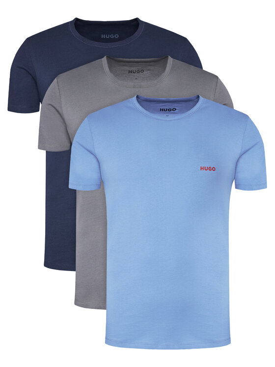 HUGO HUGO Komplet 3 t-shirtów 50532811 Kolorowy Regular Fit