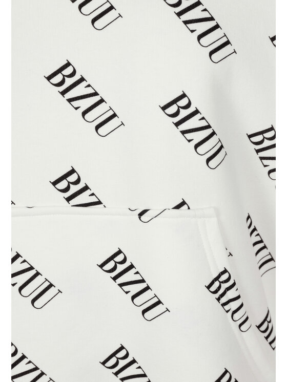 BIZUU BIZUU Bluza LINDY Biały Standard Fit