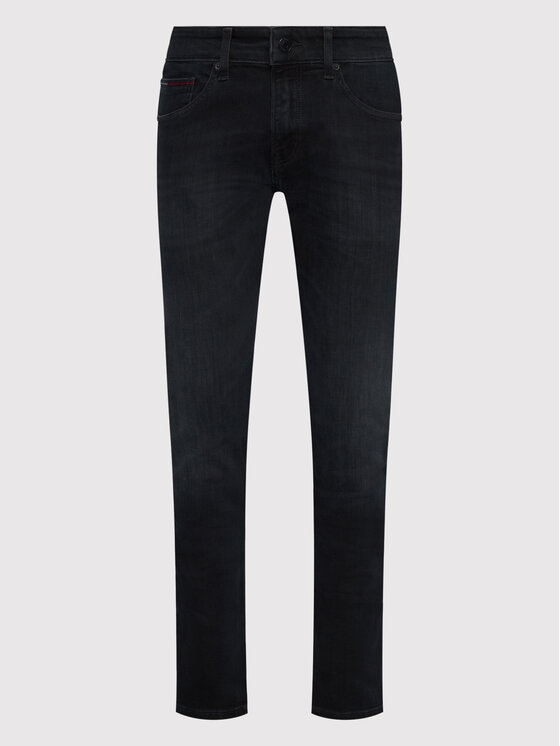 Tommy Jeans Tommy Jeans Jeansy Scanton DM0DM09561 Černá Slim Fit