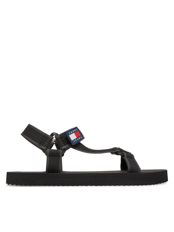 Tommy Jeans Tommy Jeans Sandali Tjm Casual Sandal EM0EM01563 Črna