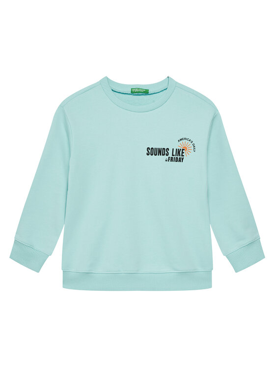 Bluză United Colors Of Benetton Copii, Mărimea: 130, Albastru, 3UNIC10O3