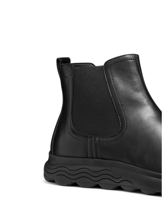 Geox Geox Ghete Jodhpur U Spherica U56BYD 00043 C9999 Negru