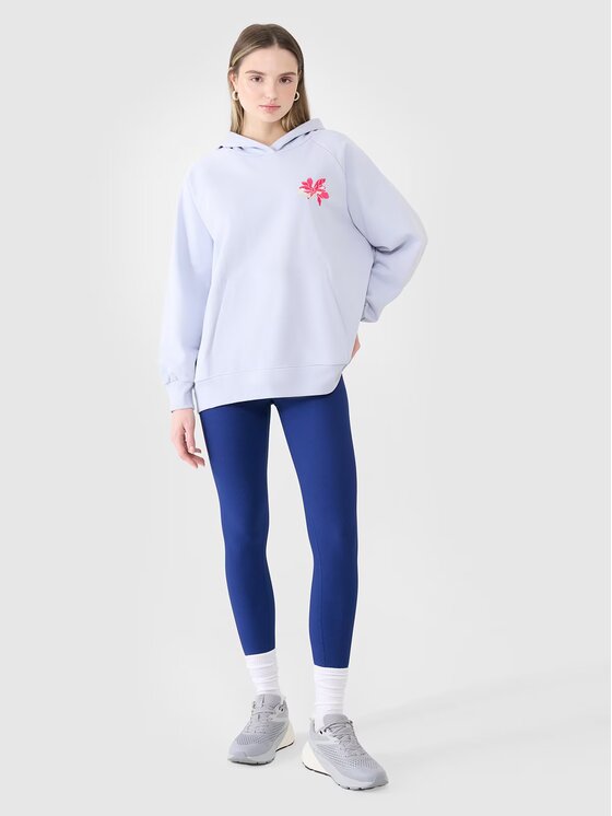 4F 4F Felpa 4FWSS25TSWSF1578-34S Blu Oversize